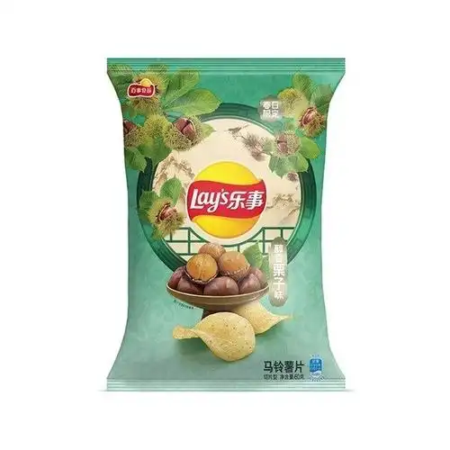 百事lays乐事 薯片 醇香栗子味 袋装 60g 春季限定