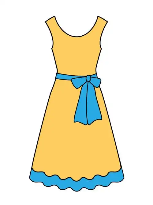 公主衣服简笔画 公主衣服简笔画简单又漂亮