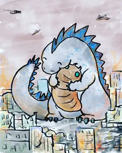 哥斯拉和魔斯拉,这就是爱情啊