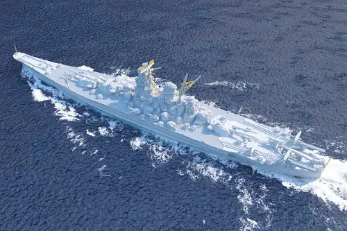 雪人模型新品预告12000日本海军纪伊号战列舰