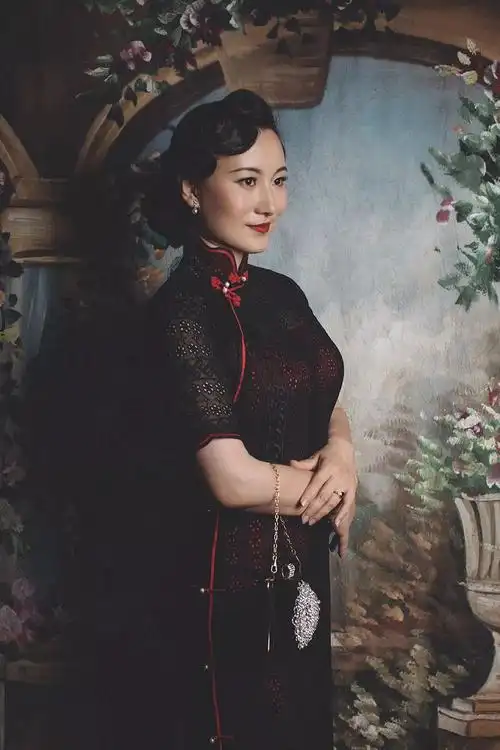 【旗袍摄影】荒歌的霸气军阀大太太造型 林芬的婉约大小姐造型(美图