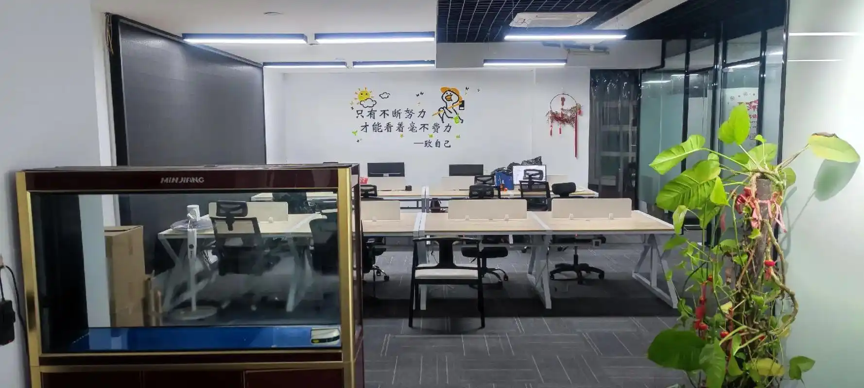 精装修办公室转租.因公司业务需求,现有一间300至400平办 - 抖音