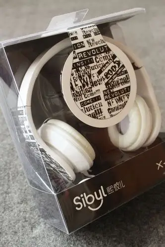 韩国 个性字母 折叠耳麦