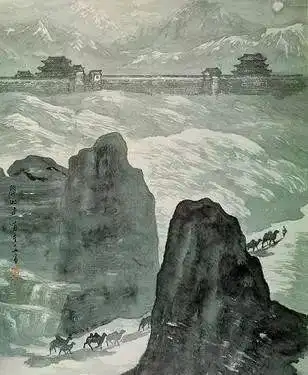 唐诗三百首 |36 李白《关山月》:明月出天山,苍茫云海间.