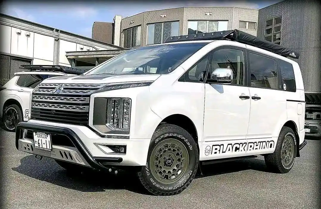 面包车中的"越野王",新三菱得利卡街拍,2.2t 四驱,炫酷霸气