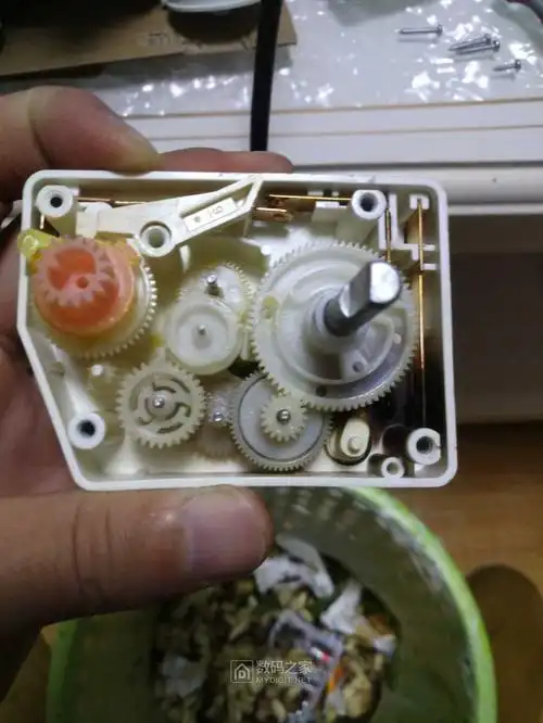 美的m1-211a微波炉的机械定时器火力大小调整方法 - 拆机乐园 数码之