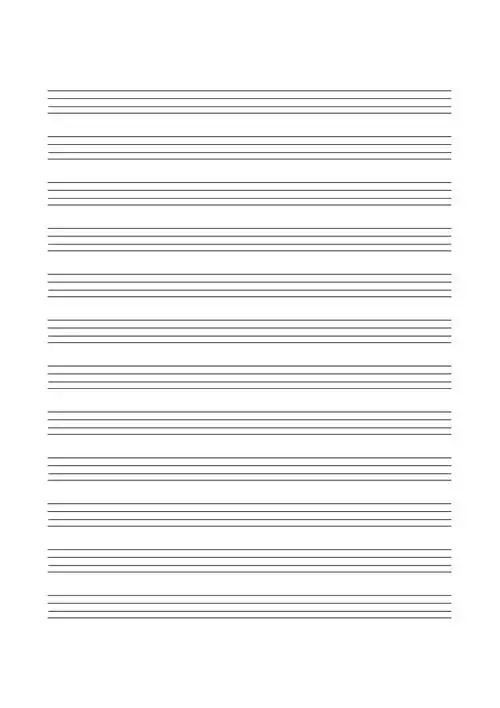 英语四线三格作业本空白纸标准