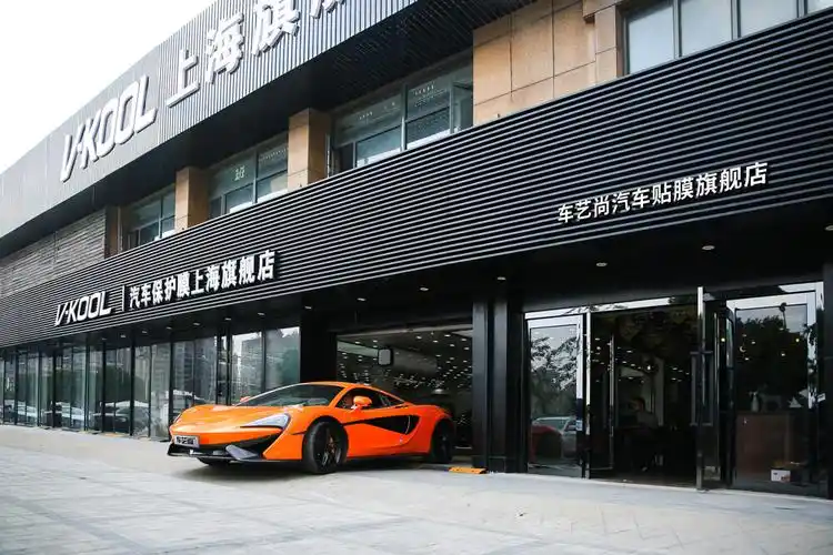 保时捷卡宴装贴vkool隐形车衣诠释什么是授权店标准