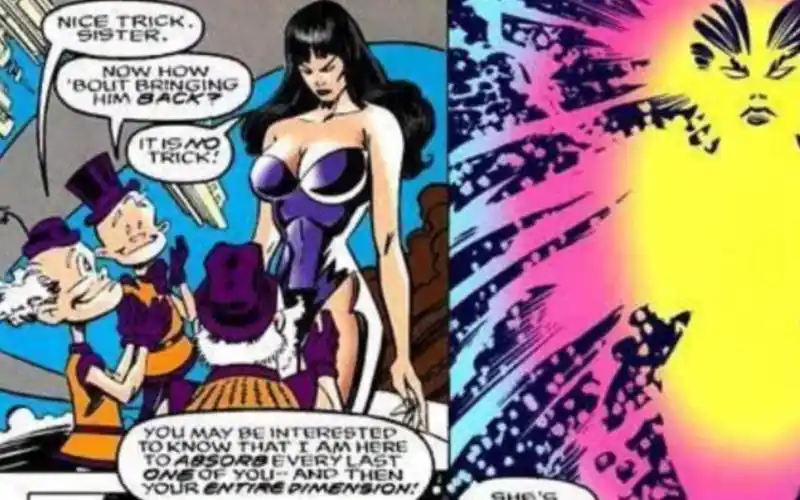 dc角色解析捣蛋鬼到底有多强遇到十维女巨人直接被吞了