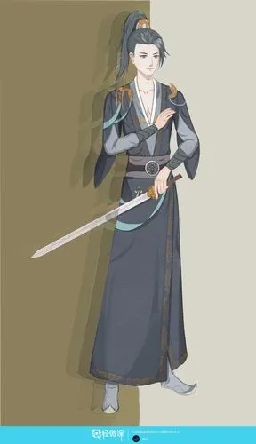 古风插画之完整人物设计(男)