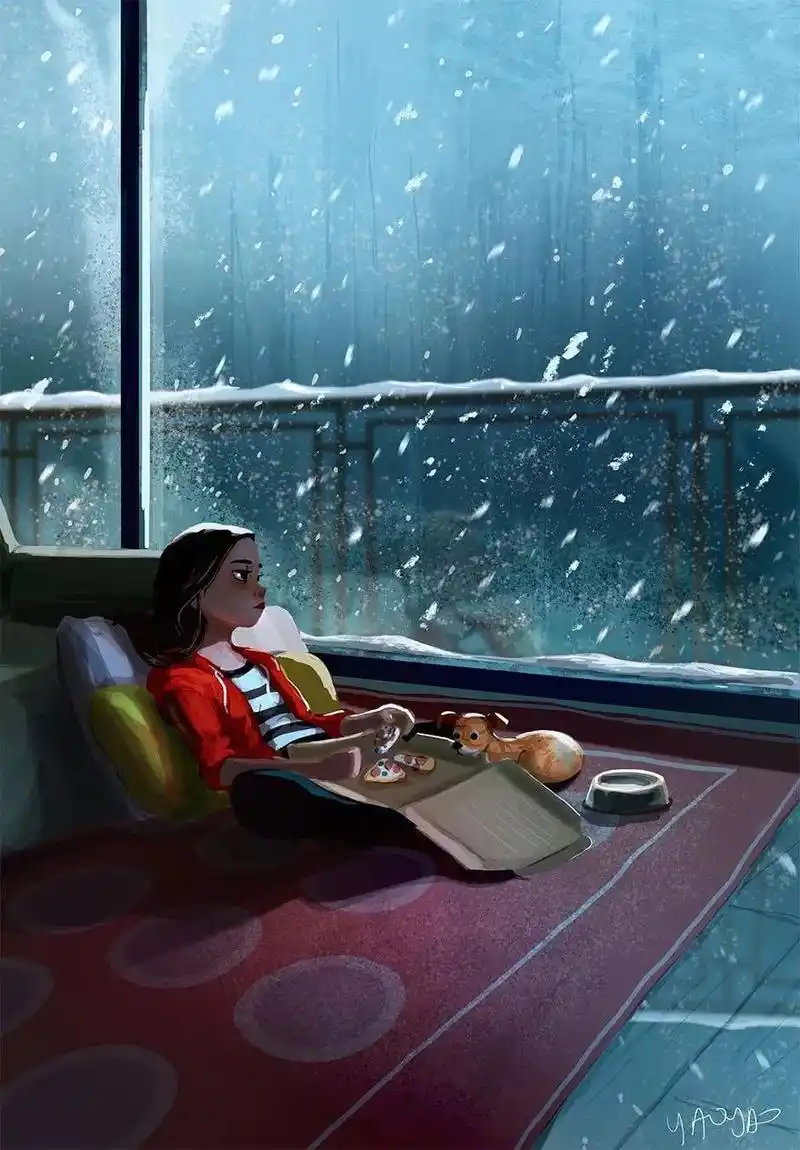 有它后不懂什么叫孤单连日常都变得特别的30张暖心插画