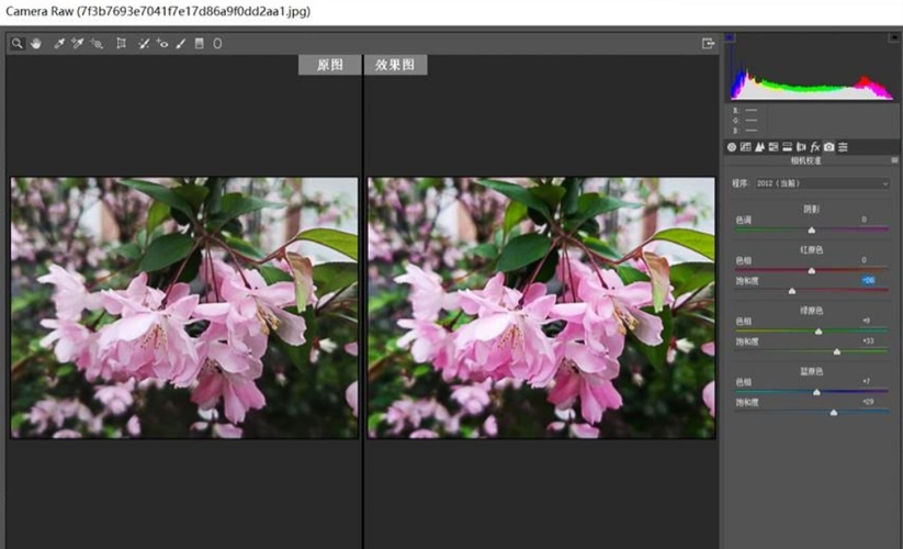 利用ps软件中的锐化滤镜把模糊的图片处理清晰
