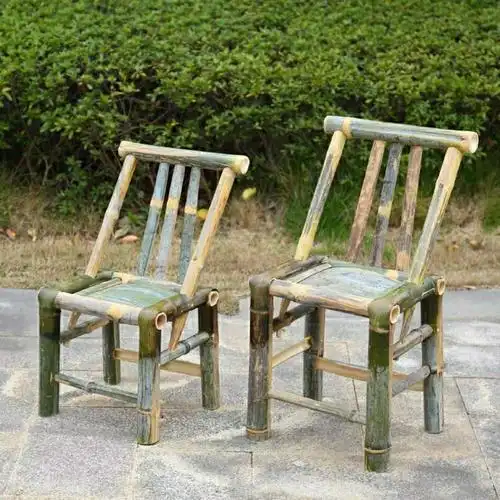 竹椅竹椅子靠背椅家用藤椅单人编织竹子手工小椅休闲椅老式传统竹x0a