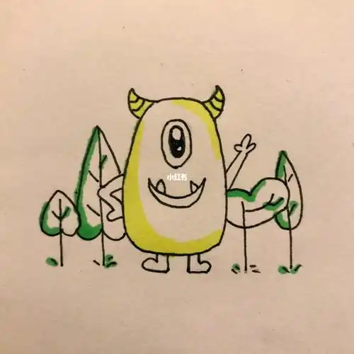 简简单单画个画小怪兽2