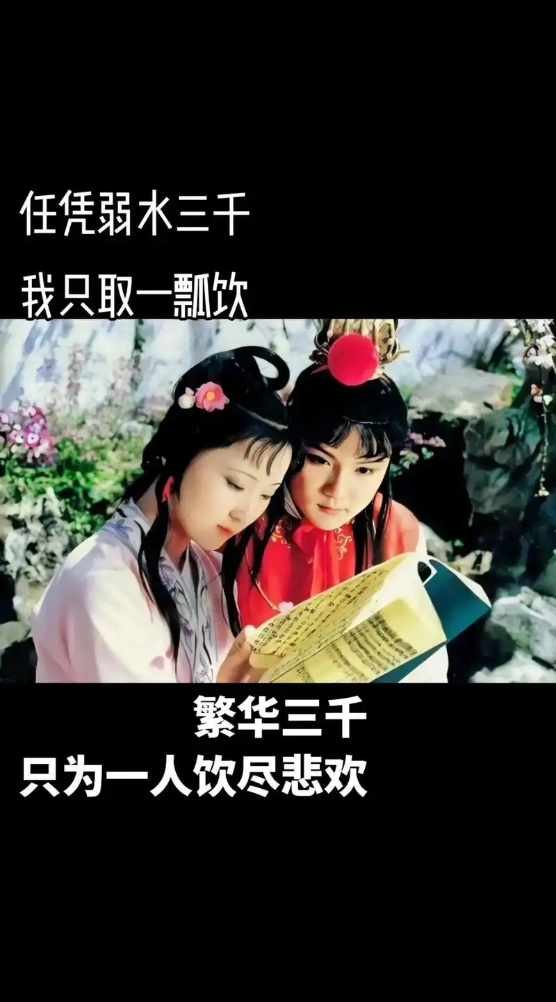 葬花吟.#贾宝玉林黛玉 #红楼梦 #一代人的回忆任凭弱水三 - 抖音