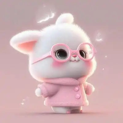 2023最新呆萌可爱的小兔子头像