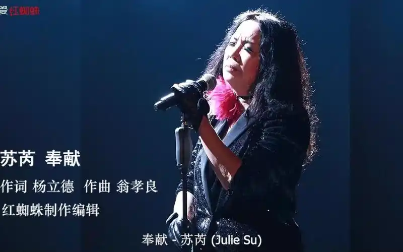 苏芮《奉献》最感人的歌曲之一!