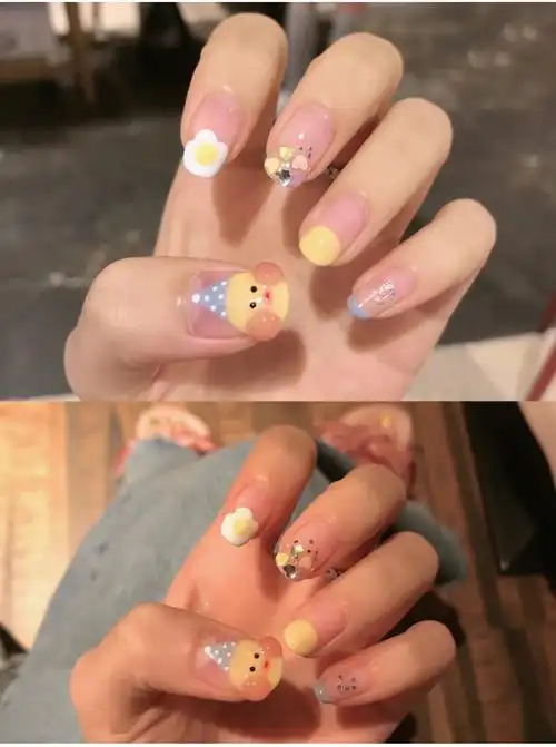 学生党必备美甲款式,仙女桃桃