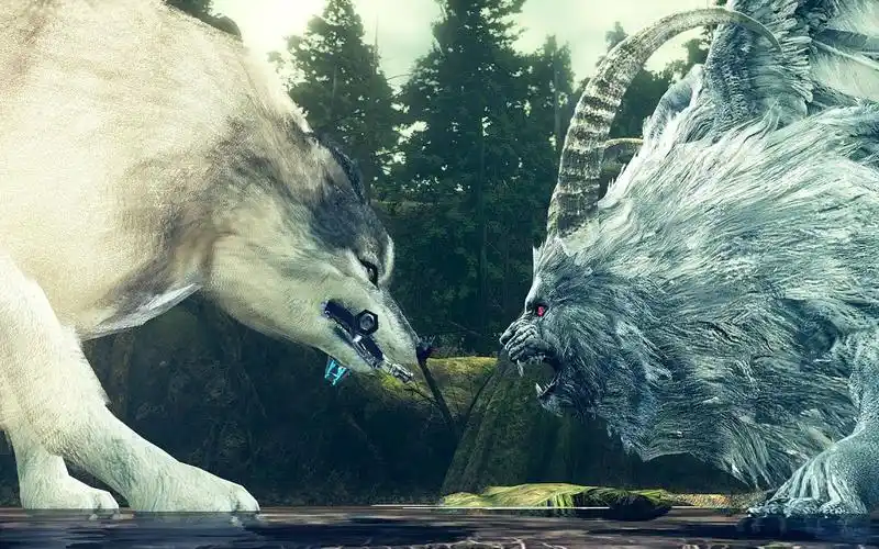 黑暗之魂巨狼希夫vs灵庙圣兽