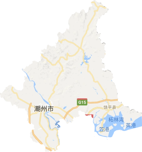 潮州市电子地图