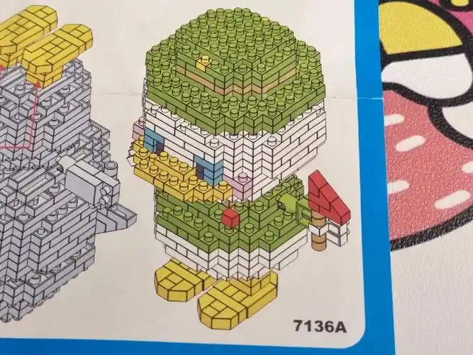 409#积木  #国产积木  #积木图纸  #微颗粒积木图纸