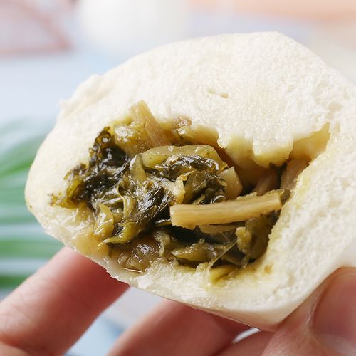 舒汇老坛酸菜包速食速冻包子10只