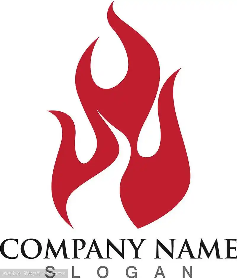 火焰标志模板