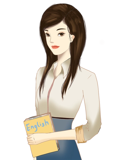 卡通女教师人物素材