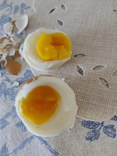 水煮蛋也有溏心