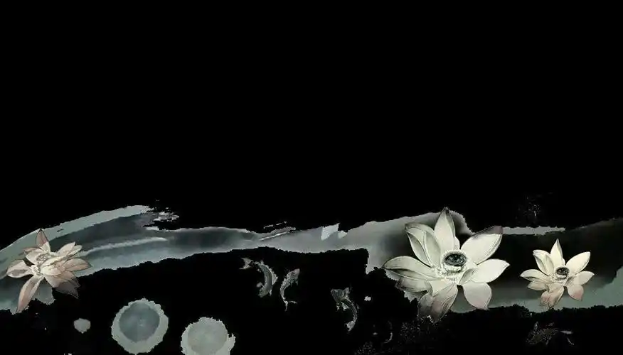 古风贴纸 免扣 png