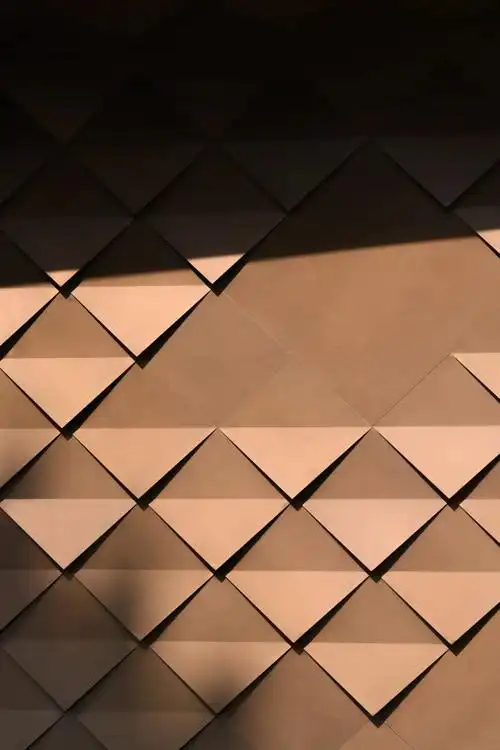 立面材质分布示意