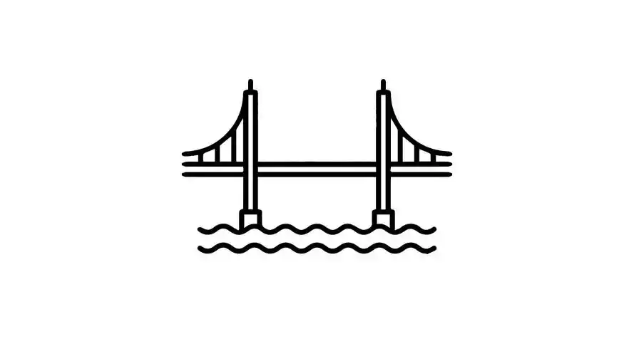 大桥怎么画 - 简笔画 - 懂得