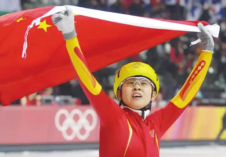 中国女子短道速滑运动员王蒙