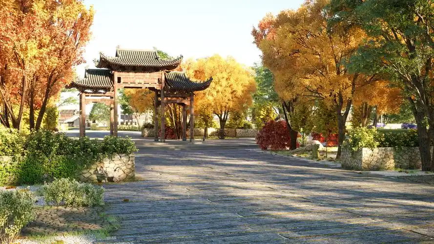 旅游村景观提升效果图——续