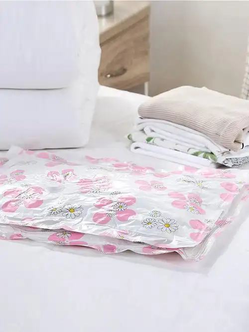 百易特棉被真空袋收纳袋压缩袋送电泵被子特大号衣服收纳袋子套装