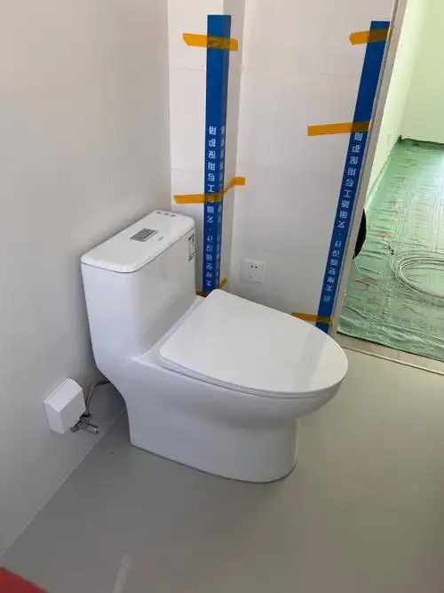 500元的九牧马桶安装上了