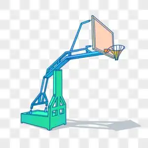 篮球架图片