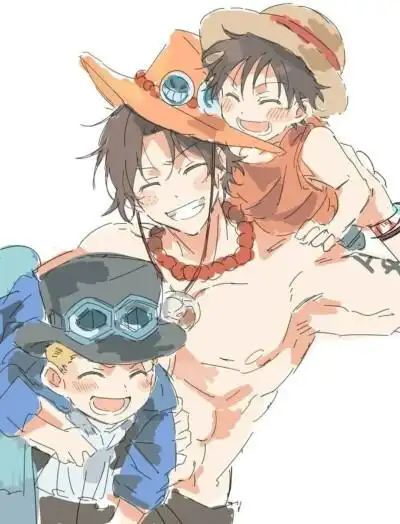 路飞 艾斯 萨博