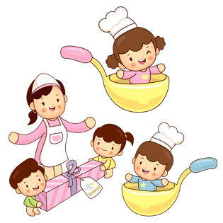 汤勺卡通图片大全