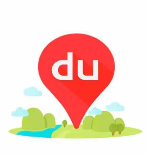 在百度地图app中测距的步骤