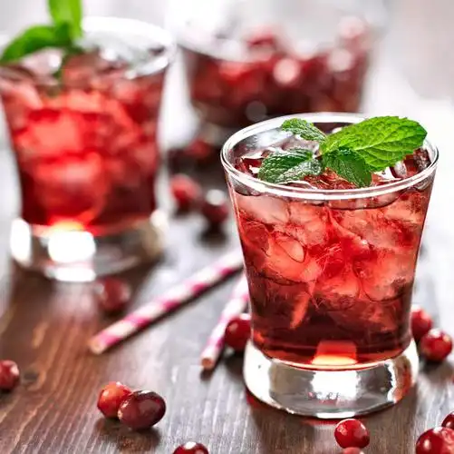 包邮蔓越莓汁东北大兴安岭野生红莓越橘鲜榨非