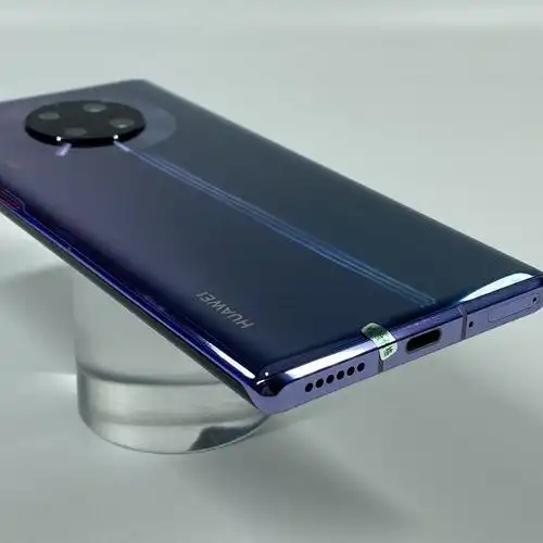 华为华为mate30pro5g5g全网通罗兰紫8g128g国行95新真机实拍