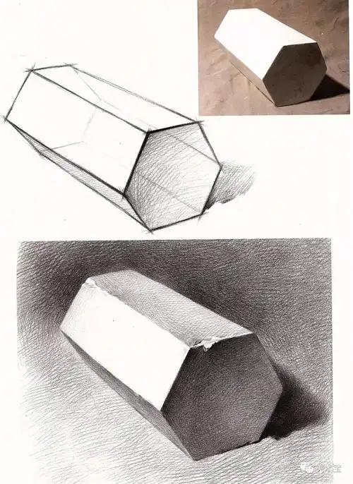 教程棒极了,素描单个几何体大全
