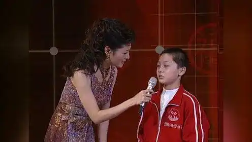 姚杰元2005年央视元宵晚会接受周涛采访