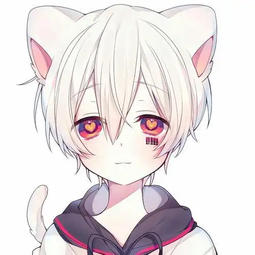 很萌的二次元头像男生头像