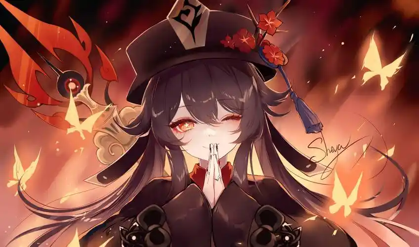 壁纸头像女p站二次元原神动漫美女古风头像二次元美女头像男中国风