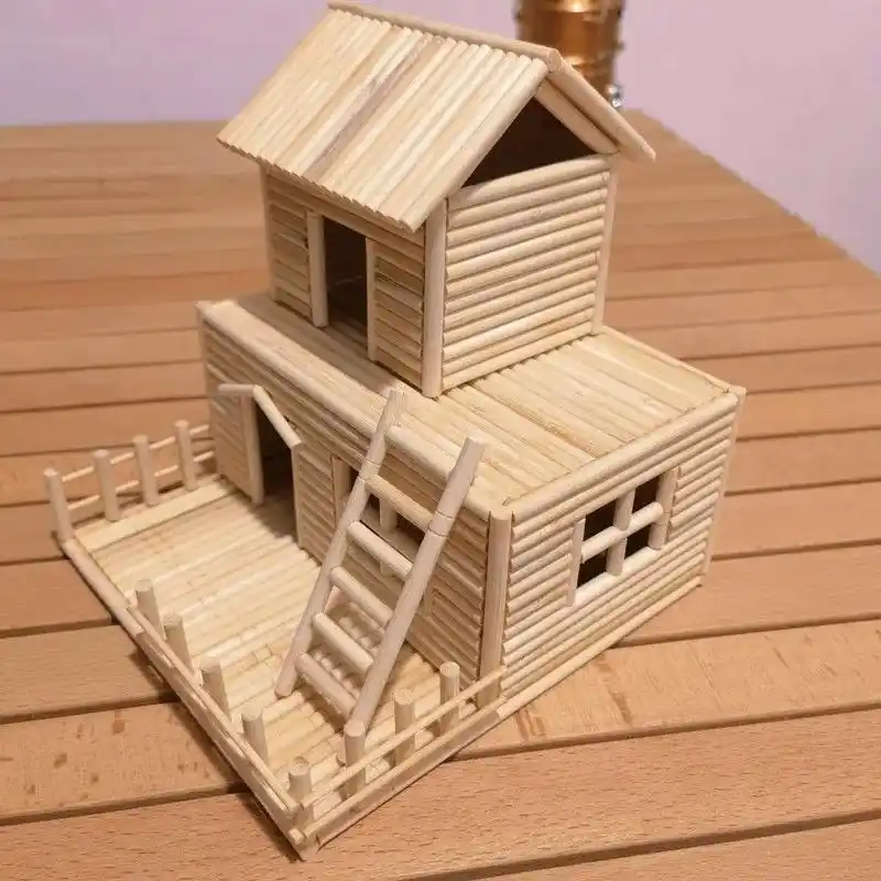 手工玩具房子制作 ,动手制作 ,手工作品 .有趣的设计, 纯 - 抖音