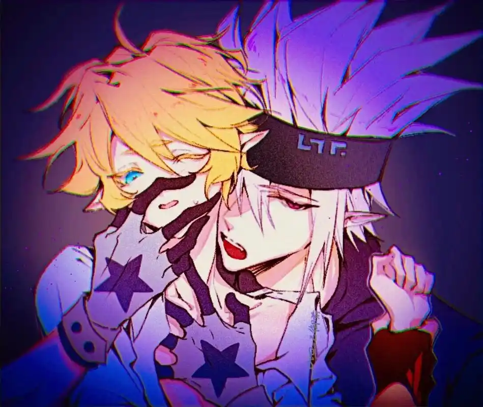 【宣示主权】格瑞x金7815同人插画 凹凸世界瑞金,微量嘉金有 平时