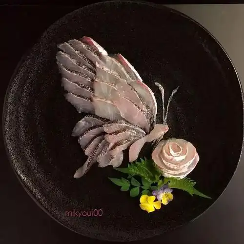 中国顶级刺身还能这样摆盘开眼了