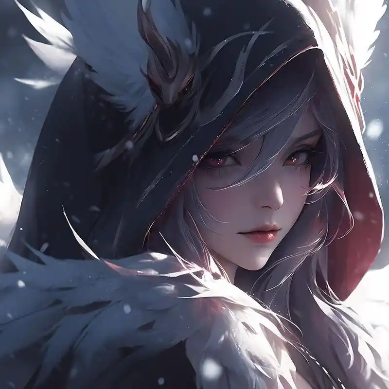 lol头像丨lol壁纸丨逆羽·霞 我怎能拒绝共舞一曲的邀请呢~  画师